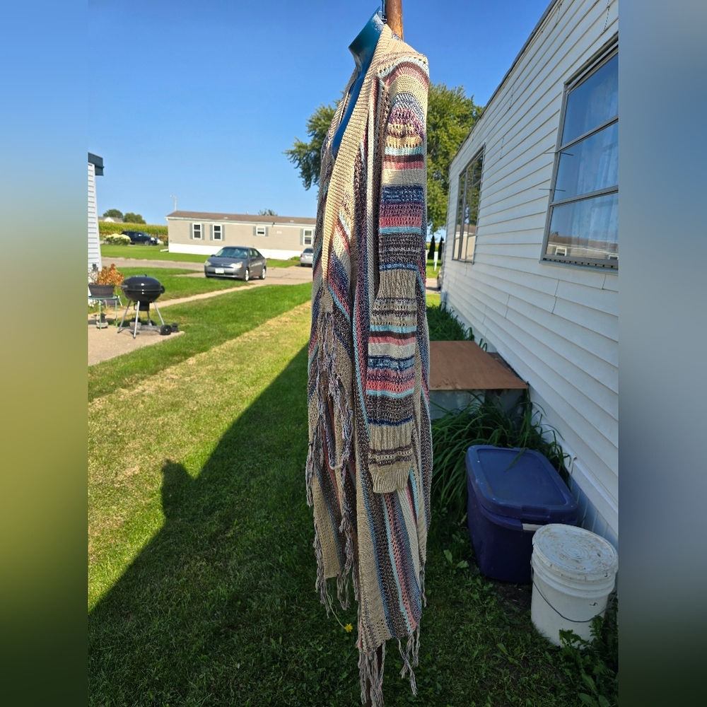 Hippie boho western duster